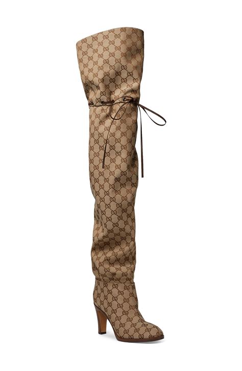 gucci over the knee boots|gucci thigh high boots sale.